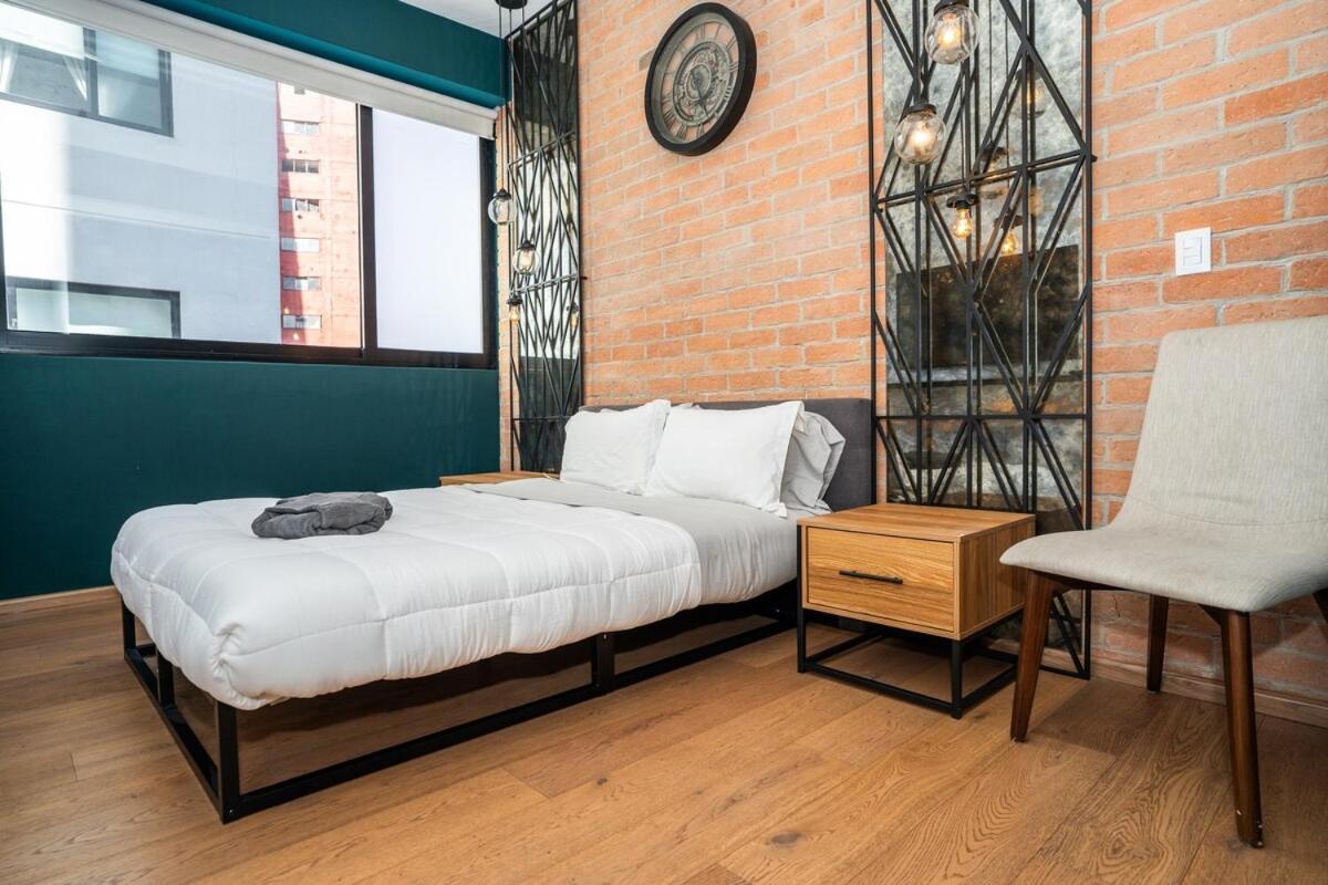Apartment Modern 2 Bedroom With Gym & Pool In Roma Norte Mexico City